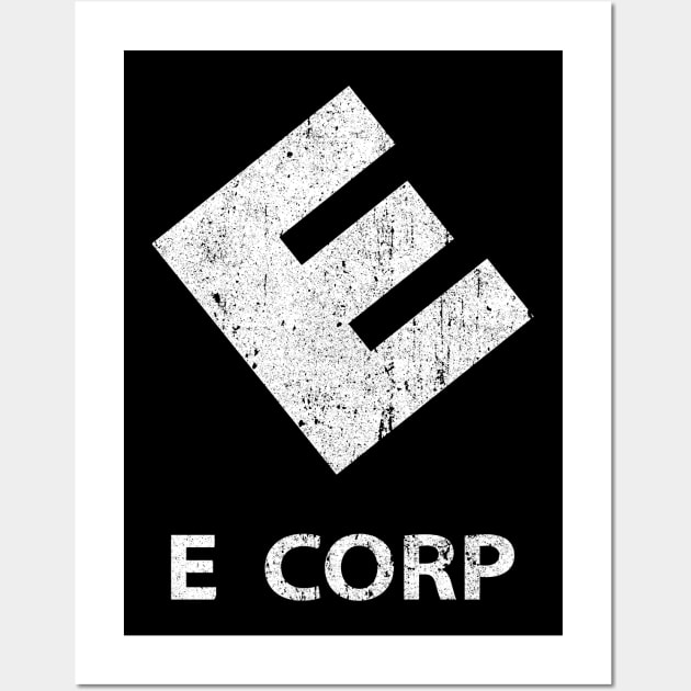 E Corp Wall Art by huckblade